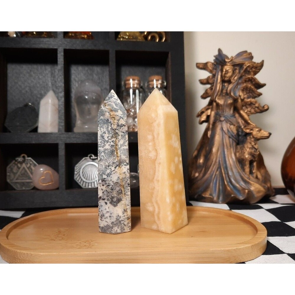 Natural Stone Crystal Tower Bundle